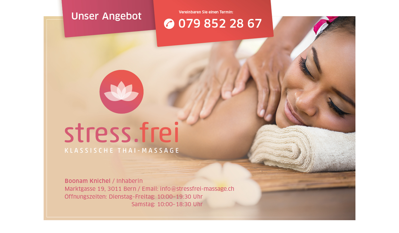 Stressfrei Klassische Thai Massage